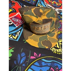 DS American Hunter Camo Trucker Hat Garlon Patch Snapback Hunting Outdoors